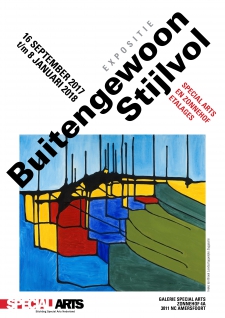 De stijl affiche