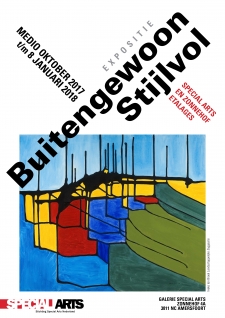 De stijl affiche