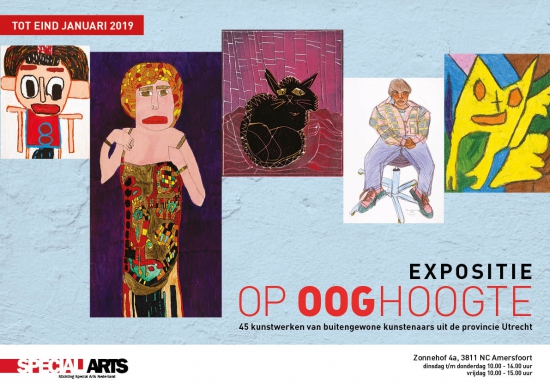 Special Arts expositie op ooghoogte affiche