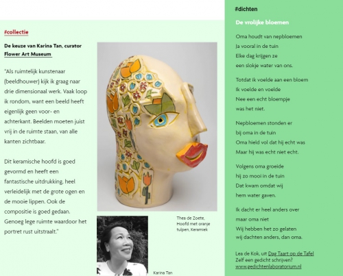 De keuze van Karina Tan Flower Art Museum