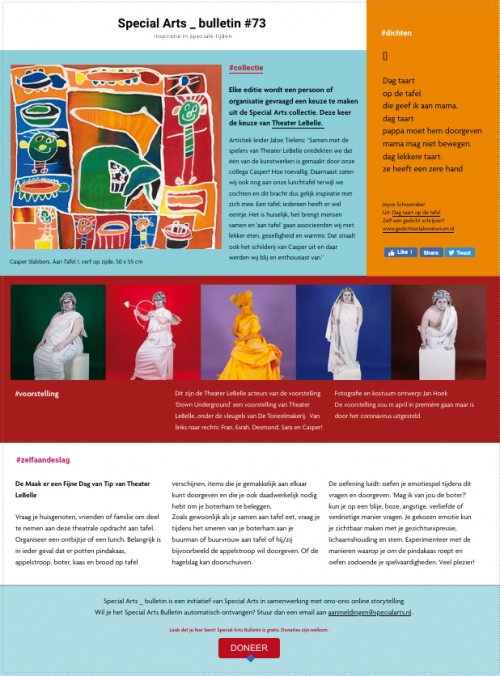 Special Arts Bulletin #73