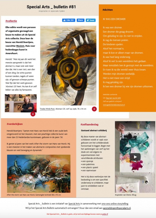 Special Arts Bulletin 80