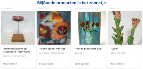 BlijGoede producten in het zonnetje 090321